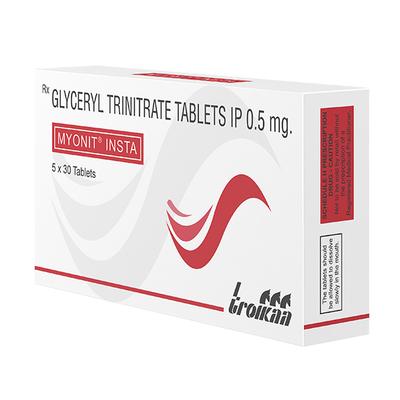 Myonit Insta Tablet 30'S - Angina