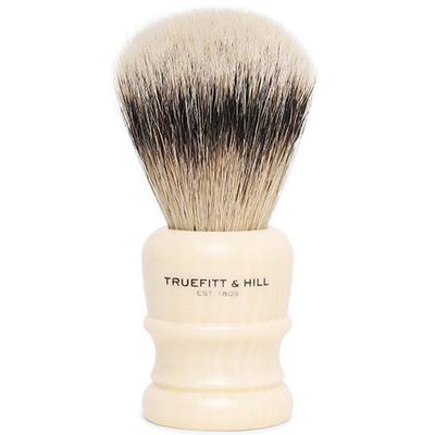 Truefitt and Hill Faux Ivory Super Handmade Shaving Brush Wellington Luxury Essential Grooming Collection for Men 1's - Shaving Brushes