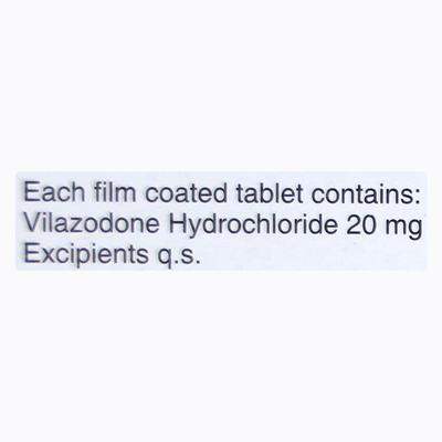 Vilazine 20mg Tablet 10'S - Depression-Ant