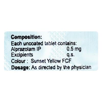 APCOLAM 0.5 Tablet 15's - Anxiety-Anx