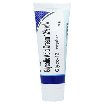 Glyco 12% Cream 30gm - Dry Skin-Emo