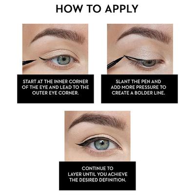 Sugar Cosmetics Arrested For Overstay Waterproof Eyeliner - 01 I'll Be Black (Black) 0.55 ml - Eyeliners