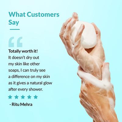 Fixderma Moisturizing Bar, Soap for Dry Skin and Rough Skin Soap Free Body and Facial Cleanser 100 gm - Soaps