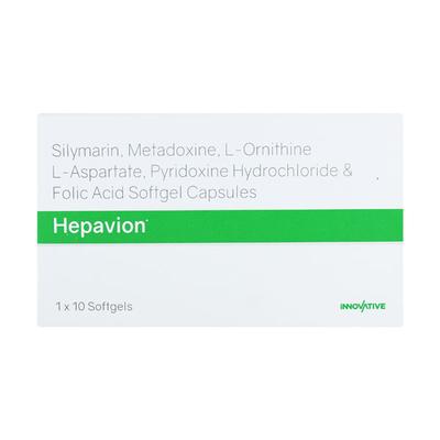 HEPAVION Softgel 10's - Liver Disease