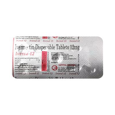 IVERED 12 Tablet 5's - Parasitic Worms-Ant