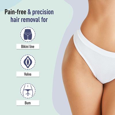 Sirona Reusable Bikini Hair Removal Razor for Women - Japanese Precision Shave, Nano-Blade Technology, Chromium & PTFE-Coated 2's - Shaving & Hair Removal