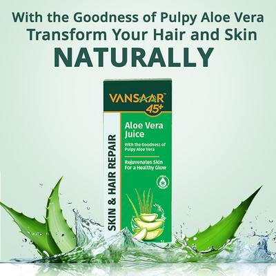 Vansaar 45+ Aloe Vera Juice 1 L - Ayurvedic Juices