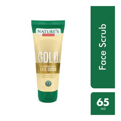 Nature's Essence Face Scrub - Gold Glowing skin 65 ml - Face Scrubs