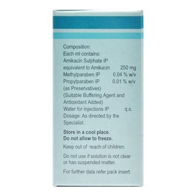 MIKACIN 1000 Injection 4ml - Bacterial Infections-Ami