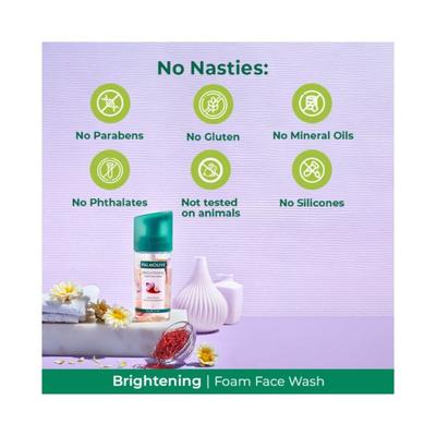 Palmolive Brightening Foam Facewash 100 ml - Face Wash & Cleansers