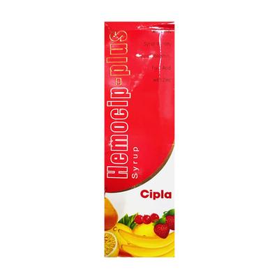 Hemocip Plus Syrup 225ml - Iron Supplement/Anaemia-Vma
