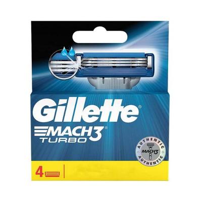 Gillette Mach 3 Turbo Cartridge - 4's - Razors & Cartridges
