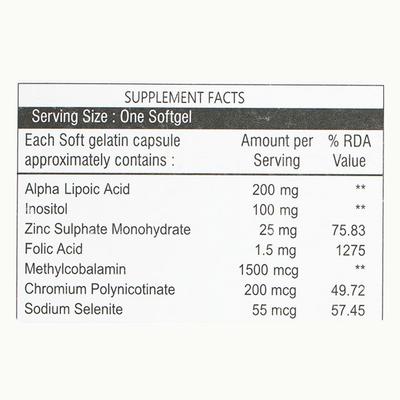 METHICO NERVZ Softgel 15's - Supplements-Vam
