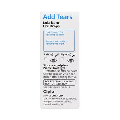 ADD Tears Eye Drops 10ml - Dry Eye-Olt