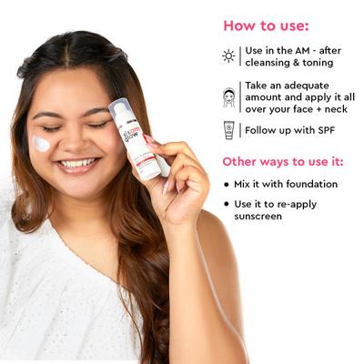 Sixam Glow Chief Glow Officer Serum and Cream With Spf 20 Pa++++, Vitamin C and Niacinamide 30 ml - Essences