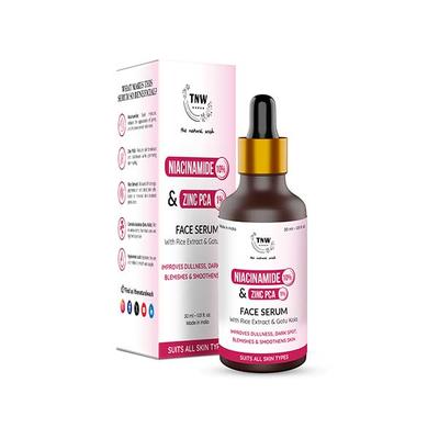 Tnw -The Natural Wash 10% Niacinamide + 1% Zinc Pca Serum, Minimize Pores, Even Skin Tone 30 ml - Face Gels