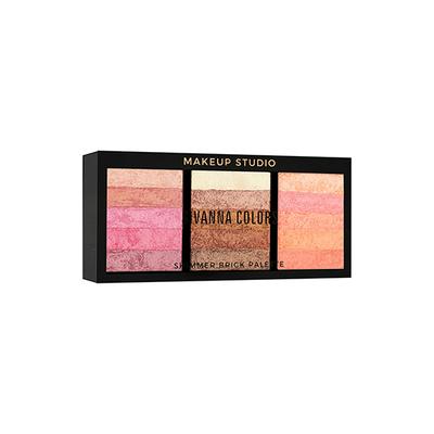 Sivanna Colors Shimmer Brick Palette - HF389 01 20 gm - Face Palettes