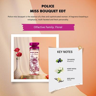 Police Miss Bouquet Eau De Toilette 100 ml - Women Perfumes (Edt/Edp)