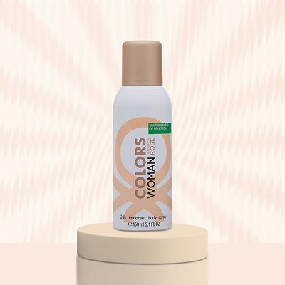 United Colors Of Benetton Colors Rose Deodorant Spray 150 ml - Deodorants/Roll-Ons