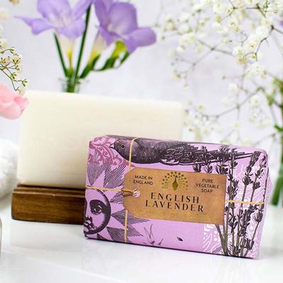 The English Soap Company - Anniversary English Lavender Soap 190 gm - Soaps