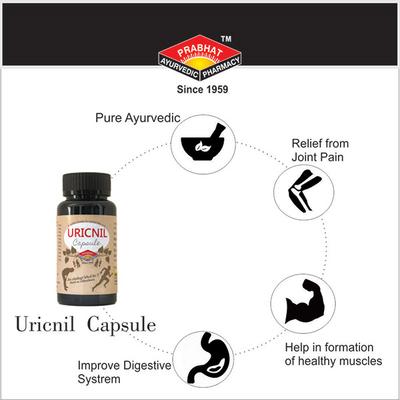 Prabhat Ayurvedic Pharmacy Uricnil Capsule 60's - Speciality Medicines
