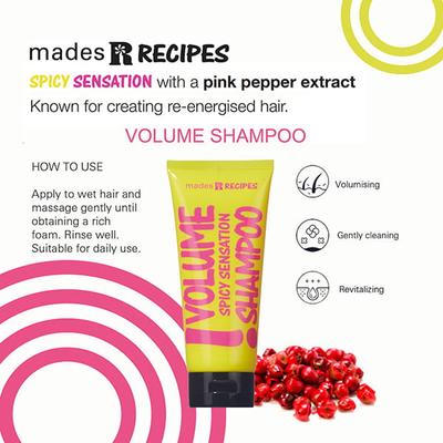 MADES Recipes Spicy Sensation Shampoo 200 ml - Shampoos