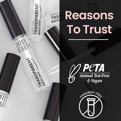 Swiss Beauty Perfect Lash Transparent Mascara 7 ml - Mascaras