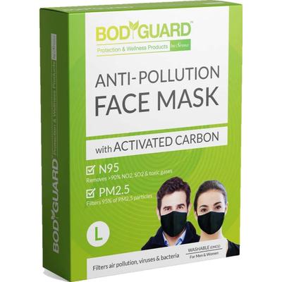 BodyGuard N95 + PM2.5 Anti Pollution Face Mask with Activated Carbon - Large - Face Mask
