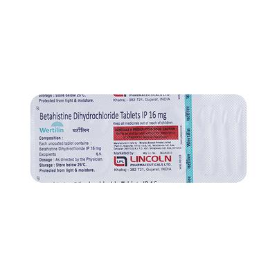 Wertilin Tablet 10'S - Vertigo-Ant