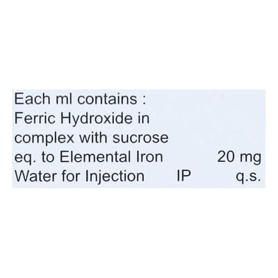 FERGLOW S 100 Injection 5ml - Iron Supplement/Anaemia-Vma