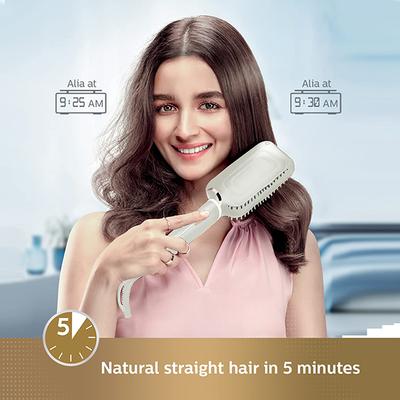 Philips Advanced Heated Straightening Brush (BHH880/50) 1's - Straighteners