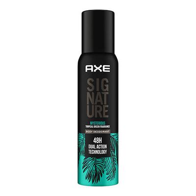 Axe Signature Mysterious Tropical Green Fragrance 72H Dual Action Technology Body Deodorant 154ml - Men Deodorants/Roll-Ons