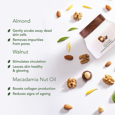 PureSense Almond and Walnut Body Scrub 140ml - Scrubs & Exfoliants