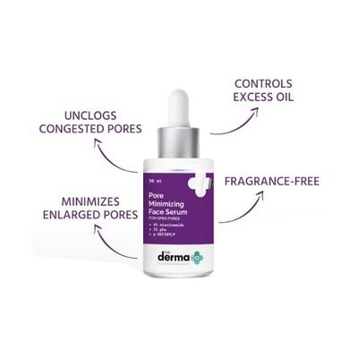 The Derma Co. Pore Minimizing Face Serum for Open Pores 30ml - Face Serum