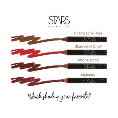 Stars No.4 Champagne Rose 1.14 gm - Lip Liners