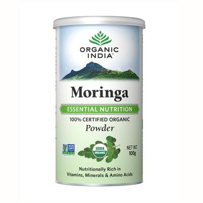 Organic India Moringa Leaf Powder 100 gm - Herbal Dietary Supplement