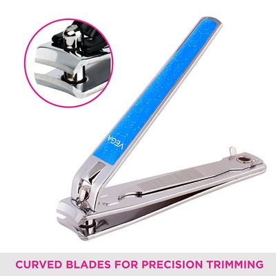 Vega 3 In 1 Pedicure Tool and Large Nail Clipper (VCP-09) 2's - Manicure & Pedicure Kits