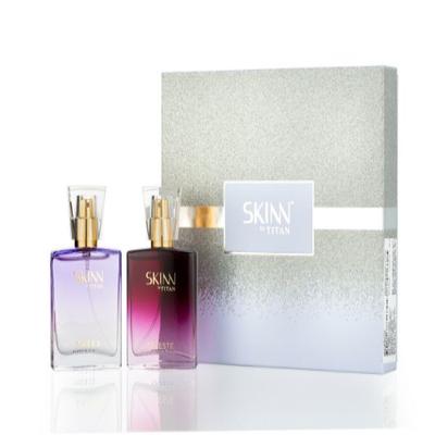 Skinn By Titan Celeste And Sheer 25Ml each Nos Perfume For Women Edp 2's - Women Perfumes (Edt/Edp)