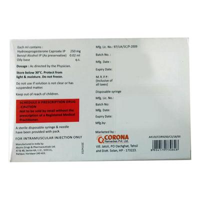 Cor9 250mg Injection 1ml - Hormonal Therapy-Oes