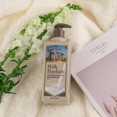 Milk Baobab Perfume Shampoo White Soap 500 ml - Shampoos