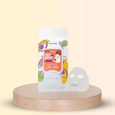 Dewytree Pick and Quick 2 Weeks Nourishing Mask 150 gm - Sheet Masks