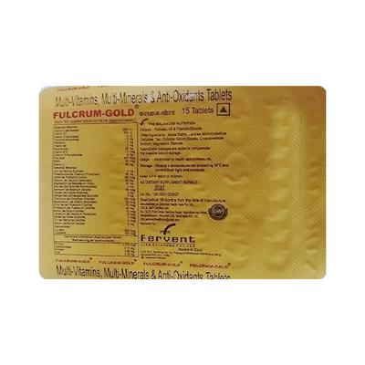 FULCRUM GOLD Tablet 15's - Supplements-Vam