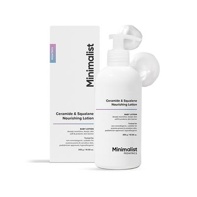 Minimalist Pediatrics Ceramide & Squalane Nourishing Lotion 300 gm - Creams, Lotions & Oils
