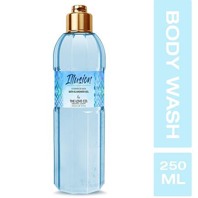 The Love Co. Illusion Bath & Shower Gel - Aqua Marine 250 ml - Shower Gels & Body Wash