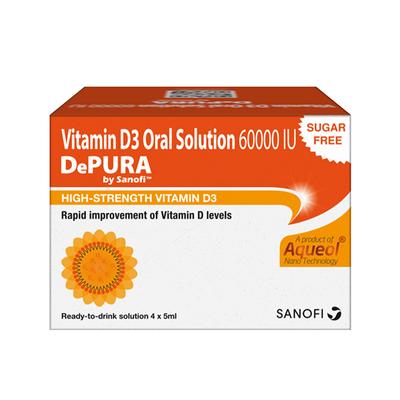 DePURA 60000 IU Oral Solution 5 ml - Multi-Vitamins