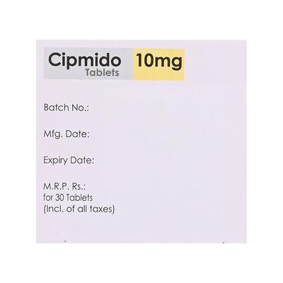 CIPMIDO 10mg Tablet 10's - Hypotension-Vas