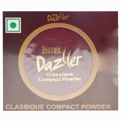Eyetex Dazller Classique Compact Powder- 8001 Honey 9 gm - Compact Powder