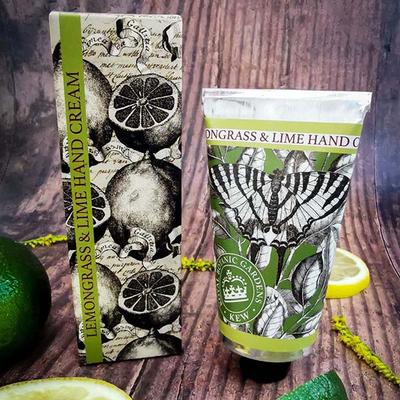 The English Soap Company - Royal Botanic Gardens, Kew - Lemongrass And Lime Hand Cream 75 ml - Lotions & Creams
