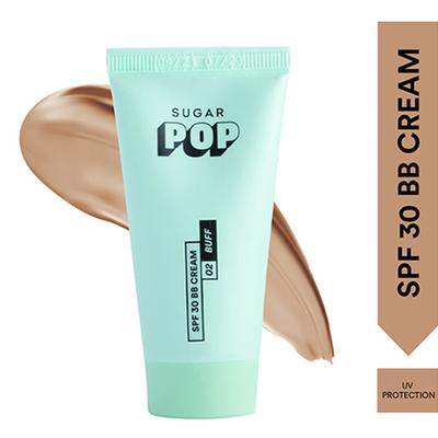 SUGAR POP SPF 30 + BB Cream 02 Buff 30 gm - Bb & Cc Creams