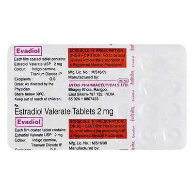 Evadiol Tablet 28'S - Hormonal Therapy-Oes